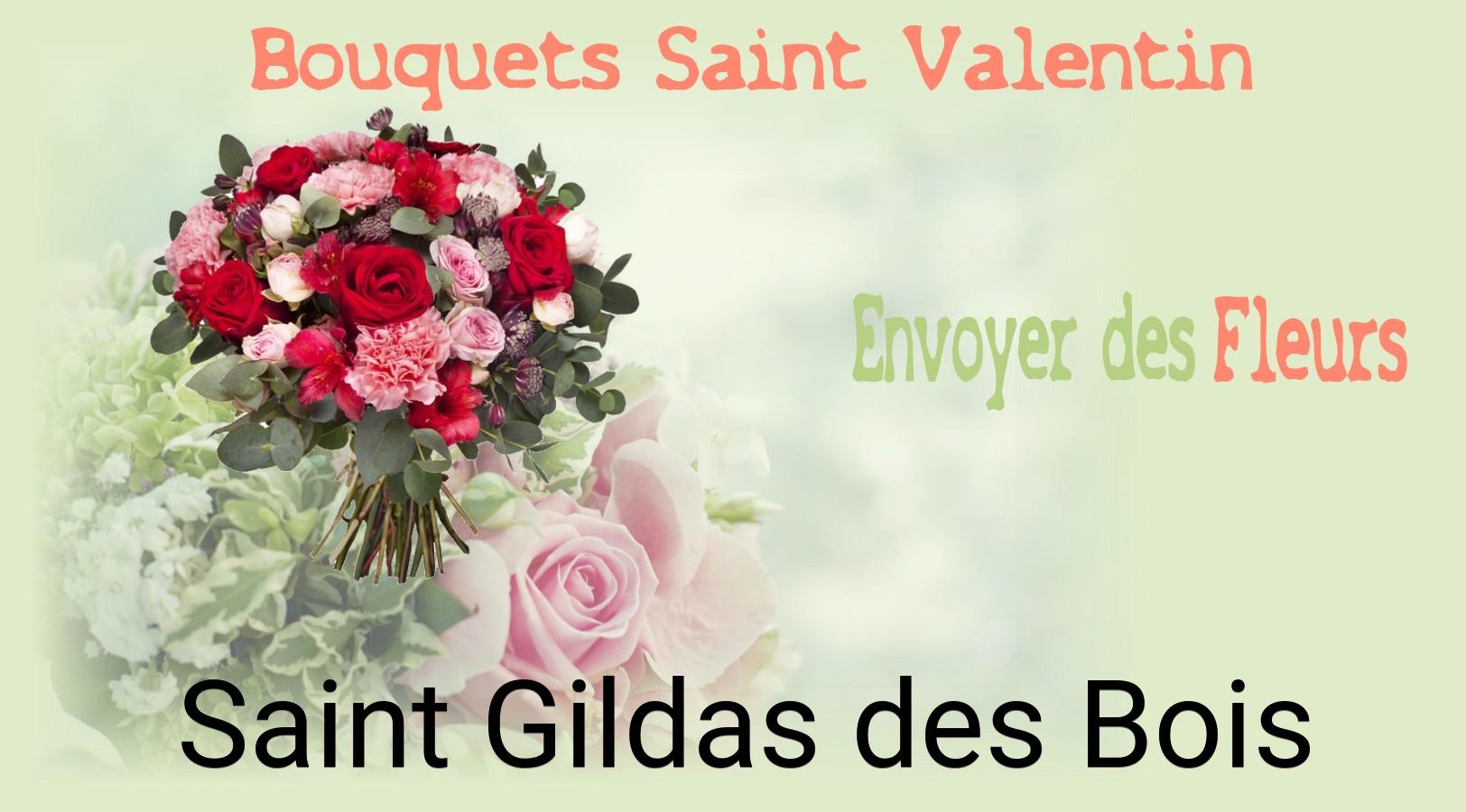 Roses de Saint-Valentin livrées à Saint-Gildas-des-Bois
